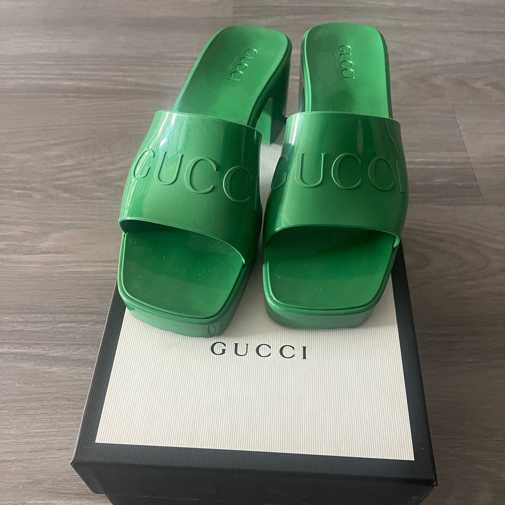 Gucci Rubber Heels